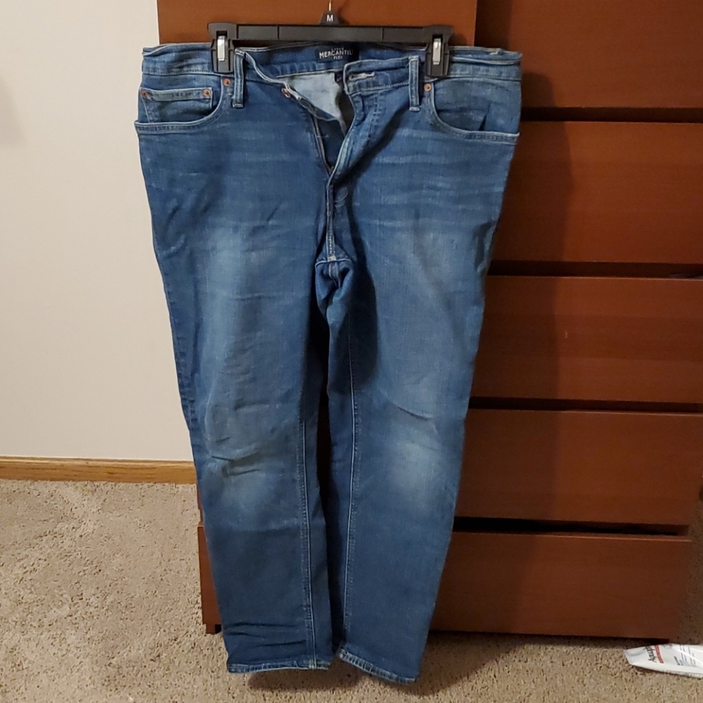 J Crew Mercantile Flex Straight Jeans 33x30